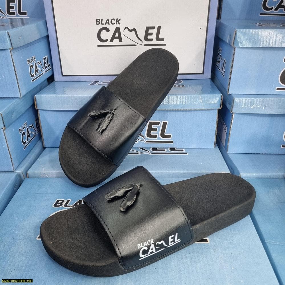 Black camel softly chappal